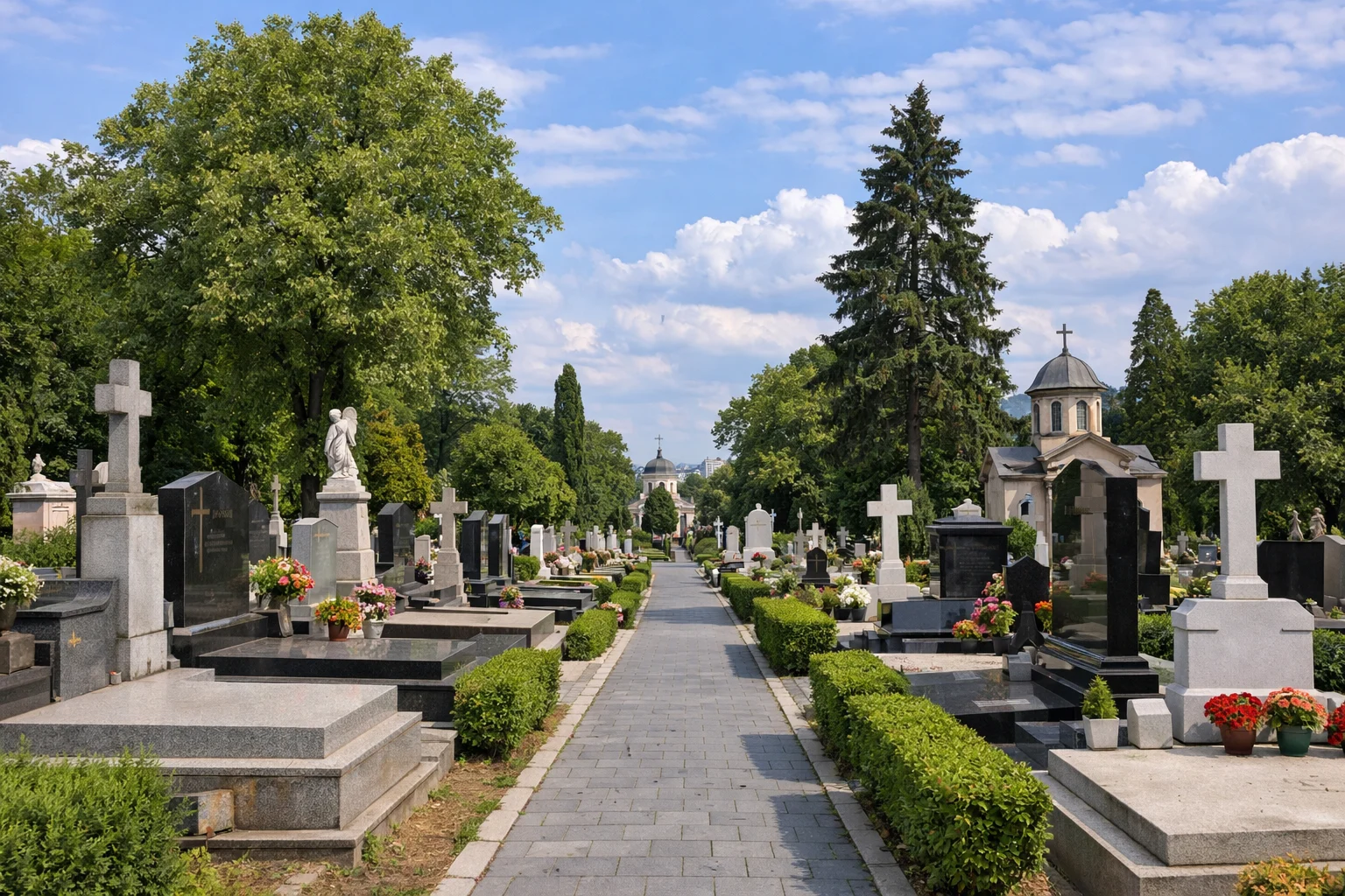 Cimitir din Sector 1 București situat în zona de nord a Capitalei